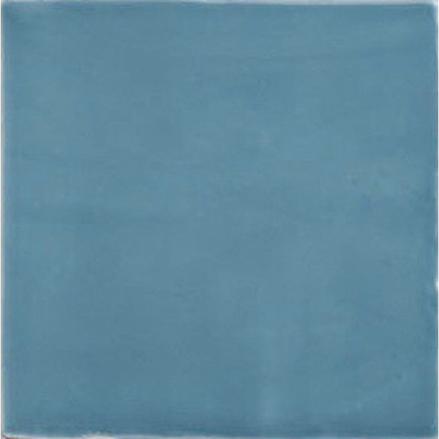 Seinälaatta Pukkila New Zellige Sky, kiiltävä, strukturoitu, 130x130mm