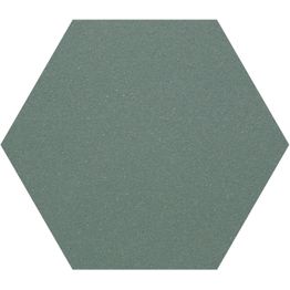 Lattialaatta Pukkila Natura 6-kulmainen Tummanvihreä himmeä sileä 115x100 mm