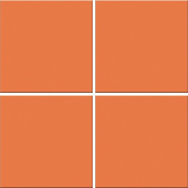 Lattialaatta Pukkila Color Tangerine, himmeä, sileä, 97x97mm