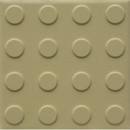 Lattialaatta Pukkila Natura Sitruunankeltainen himmeä struktuuri pyörönasta 96x96 mm