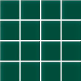 Mosaiikkilaatta Pukkila Color Victorian Green, himmeä, sileä, 47x47mm
