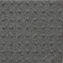 Lattialaatta Pukkila Natura Speckled Black-White himmeä struktuuri dd 96x96 mm