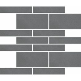 Mosaiikkilaatta Pukkila Natura Victoria OSLO, matta, tasapintainen, 7.1x14.6cm, lasikuituverkolla