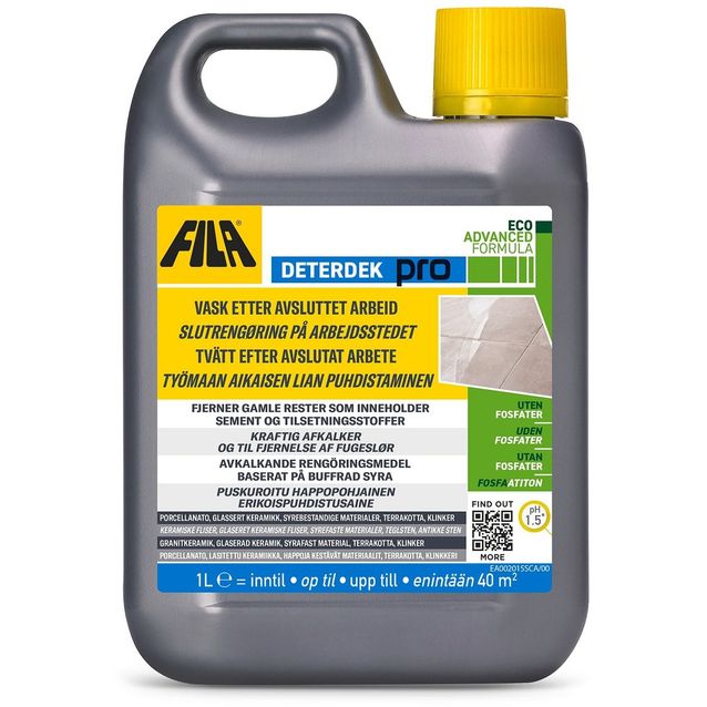 Puhdistusaine Fila Deterdek Pro, 1L