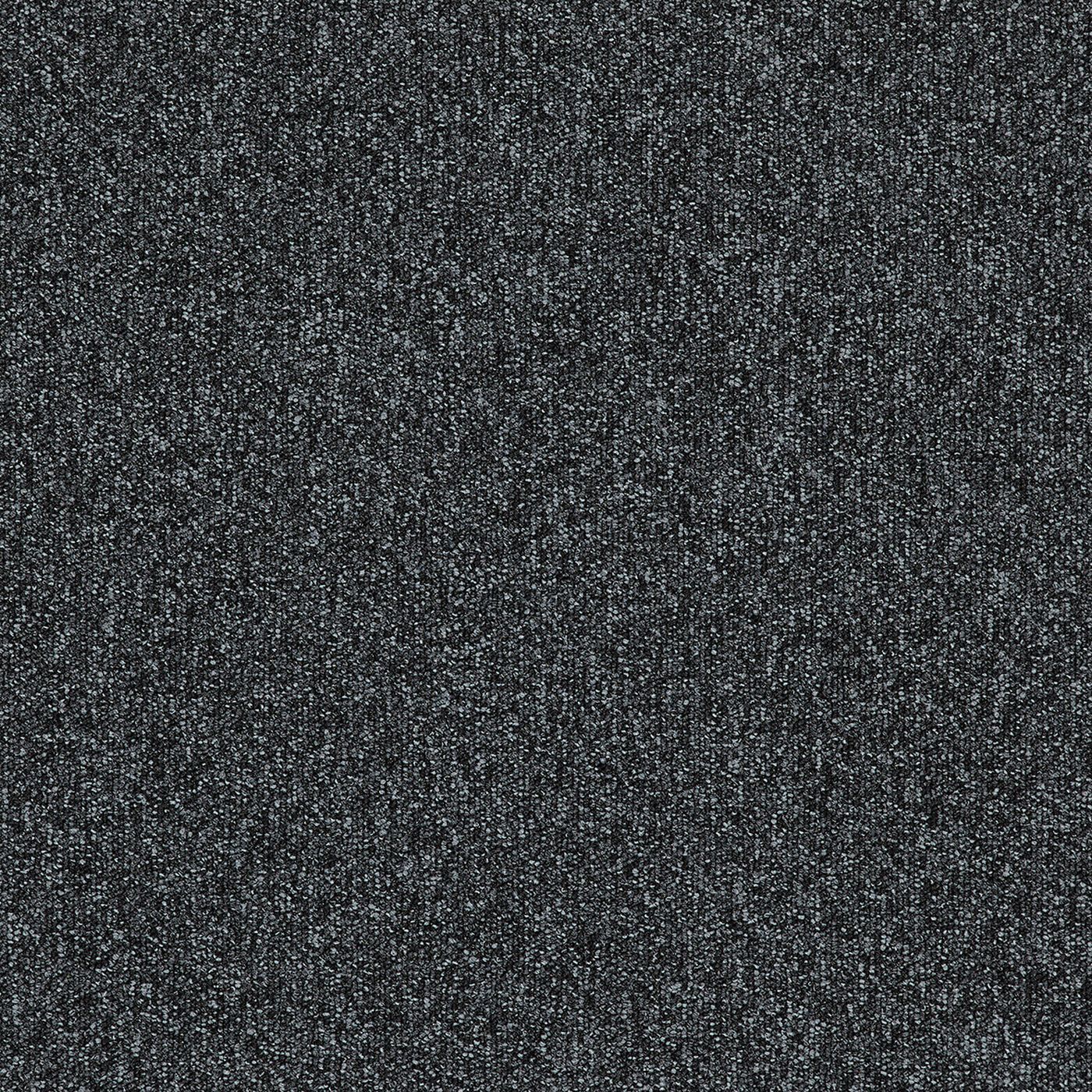 Tekstiililaatta Interface Heuga 727 4122123 Coal, 50x50cm, musta