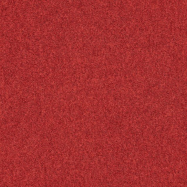 Tekstiililaatta Interface Heuga 727 4122293 Crimson, 50x50cm, punainen