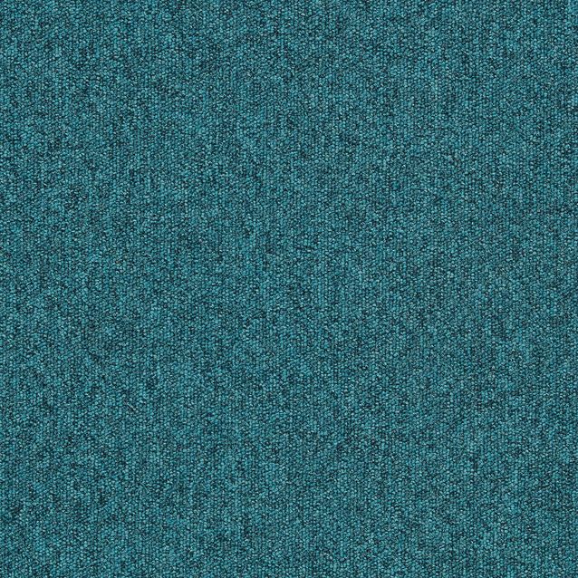 Tekstiililaatta Interface Heuga 727 4122301 Turquoise, 50x50cm, vihreä