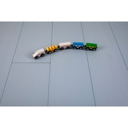 Lattialauta Kartano Color maalattu peittävä vanha sininen