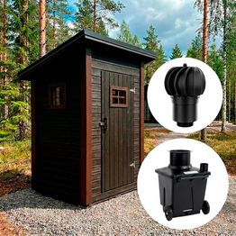 Naava-puucee Green Toilet 120 kompostikäymälällä