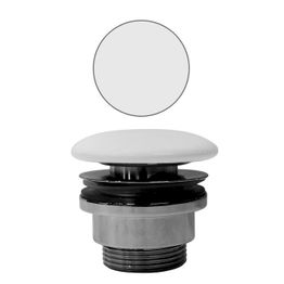 Pohjaventtiili Interia PVC09, sulkeutumaton, mattavalkoinen