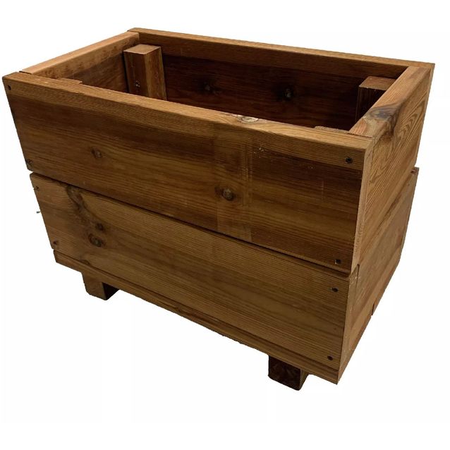 Kukkalaatikko Patio Terassit 50 cm kestopuu matala