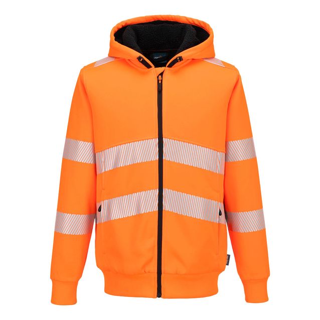 Vetoketjullinen talvihuppari Portwest PW321 Hi-Vis
