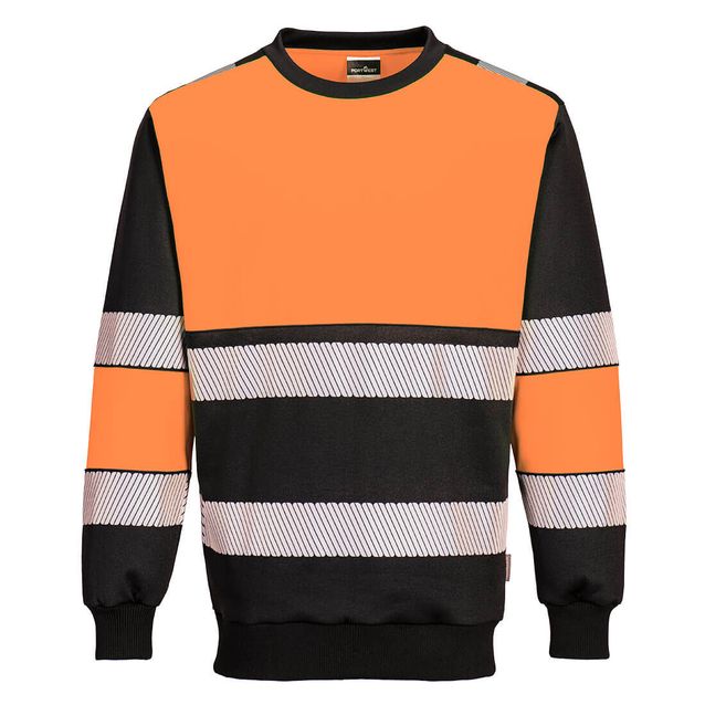 College-pusero Portwest PW376 Hi-Vis lk 1