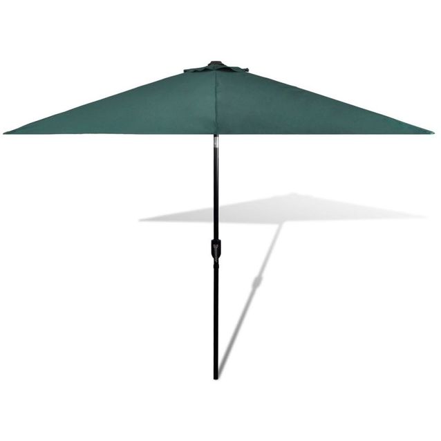 Päivänvarjo terästangolla 3 m vihreä_1