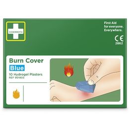 Palovammalaastari Cederroth Burn Cover 74 x 45 mm, 10 kpl