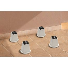 Parvekelattiateline ilmalämpöpumpulle L105 x H100 mm / 400 kg