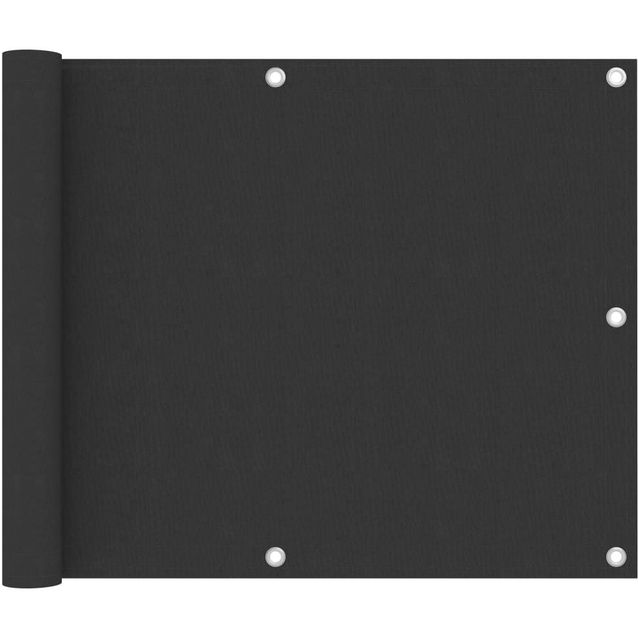 Parvekkeen suoja antrasiitti 75x500 cm oxford kangas_1