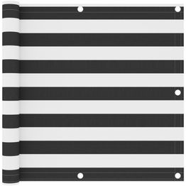 Parvekkeen suoja antrasiitti/valkoinen 90x300 cm oxford