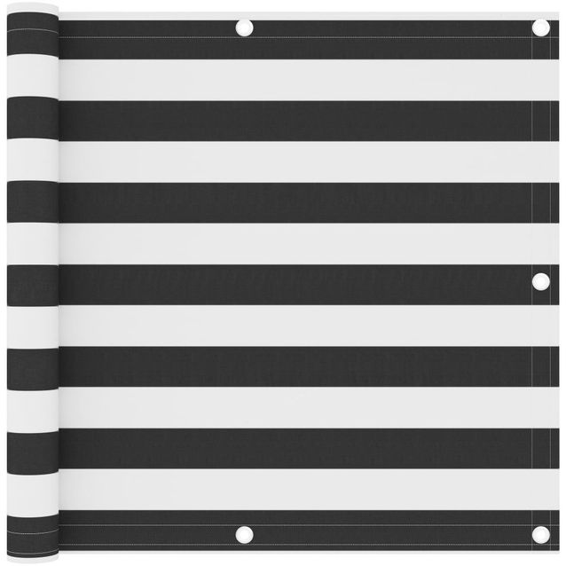 Parvekkeen suoja antrasiitti/valkoinen 90x300 cm oxford_1