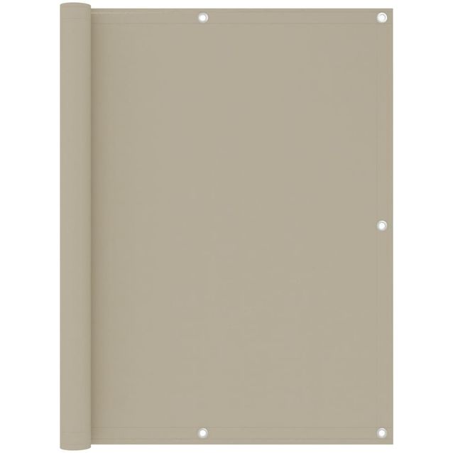 Parvekkeen suoja beige 120x300 cm oxford kangas_1