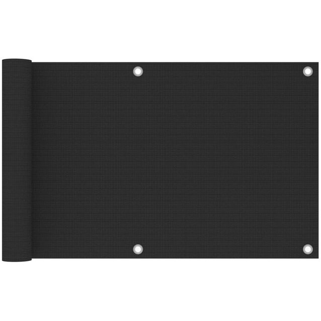 Parvekkeen suoja hdpe 75x500 cm antrasiitti_1