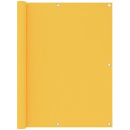 Parvekkeen suoja keltainen 120x600cm oxford kangas