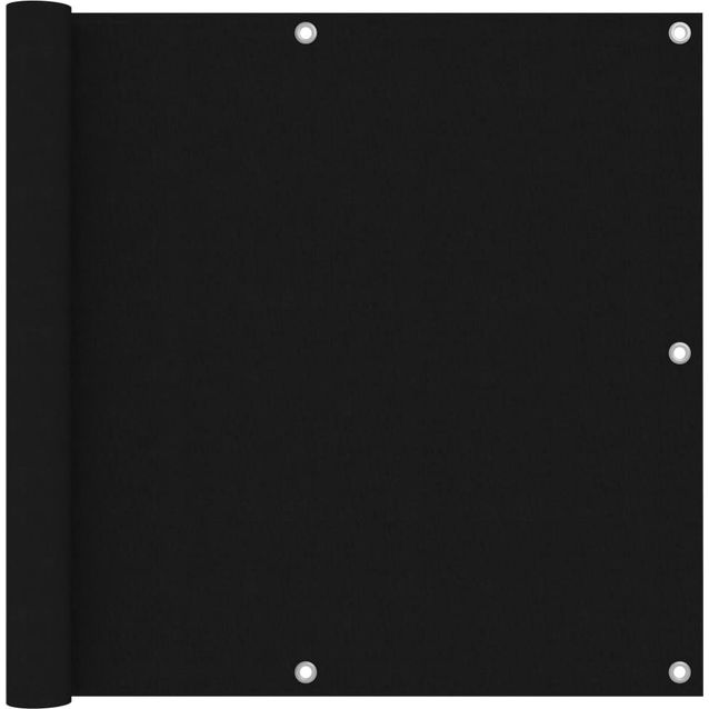 Parvekkeen suoja musta 90x300 cm oxford kangas_1