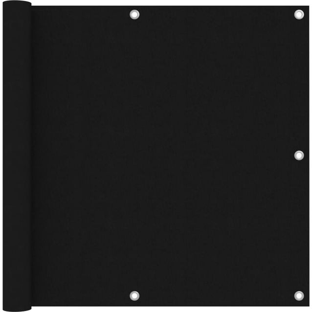 Parvekkeen suoja musta 90x400 cm oxford kangas_1