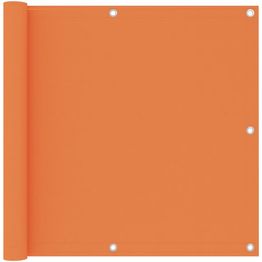 Parvekkeen suoja oranssi 90x500 cm oxford-kangas