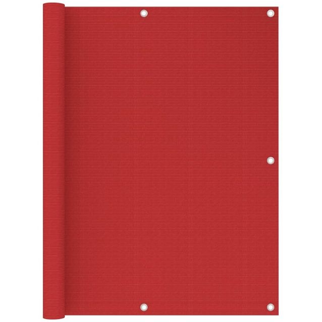 Parvekkeen suoja punainen 120x300 cm hdpe_1
