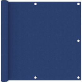 Parvekkeen suoja sininen 90x500 cm oxford-kangas