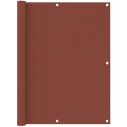 Parvekkeen suoja terrakotta 120x400 cm oxford kangas
