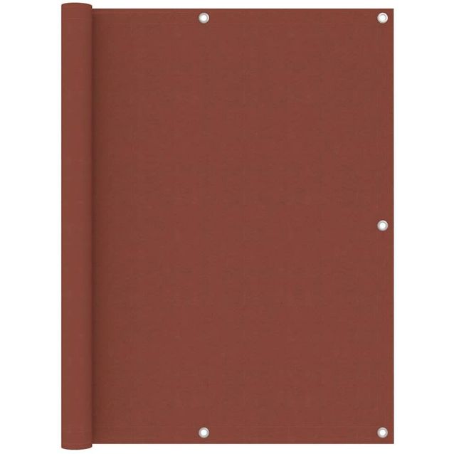 Parvekkeen suoja terrakotta 120x400 cm oxford kangas_1