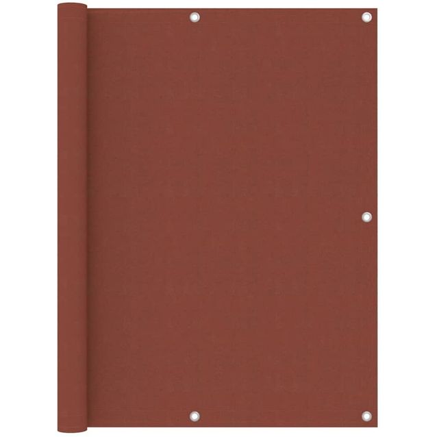 Parvekkeen suoja terrakotta 120x600 cm oxford kangas_1