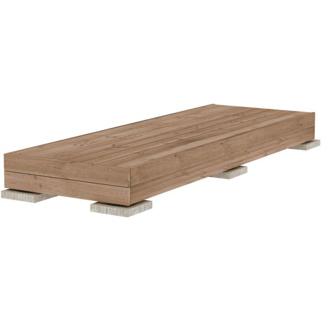 Valmisterassi Patio terassielementti Classic 1x4m kestopuu