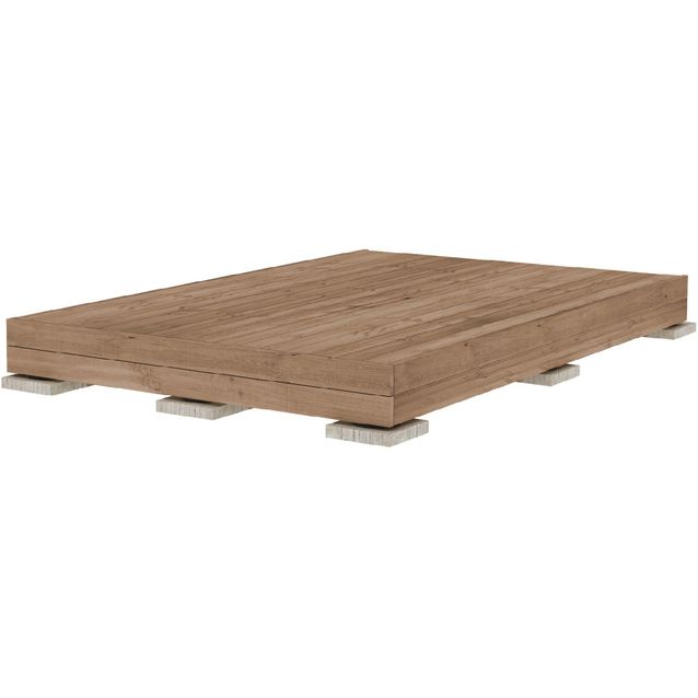 Valmisterassi Patio terassielementti Classic 2x3m kestopuu