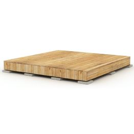 Valmisterassi Patio Terassit Modern 3x3m lehtikuusi