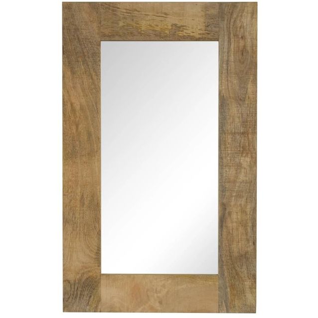 Peili kiinteä mangopuu 50x80 cm_1