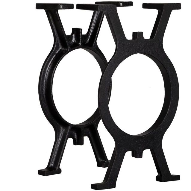 Penkin jalat 2 kpl o-muoto valurauta_1