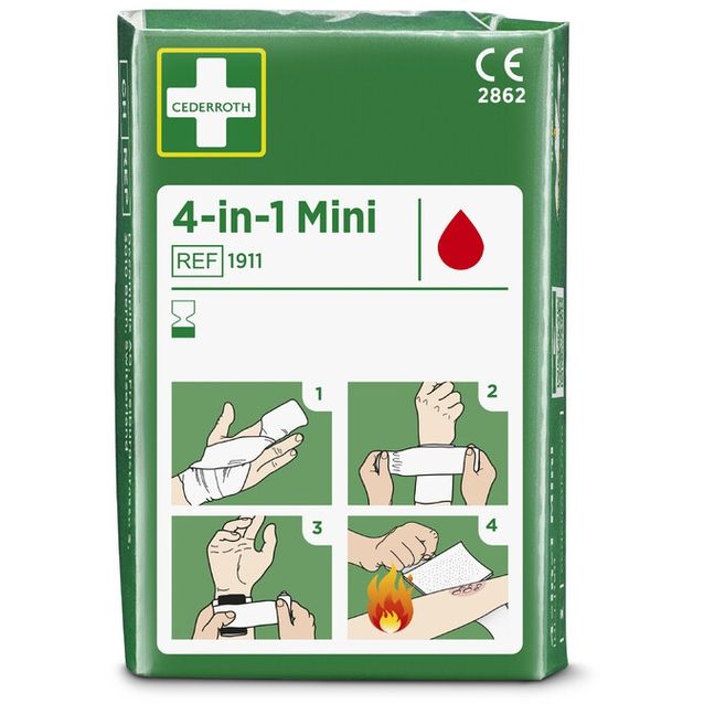 Ensiapuside Cederroth 4-in-1, pieni
