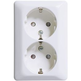 Pistorasia ELKO RS Nordc 2-osainen 4X JL kirkkaan valkoinen