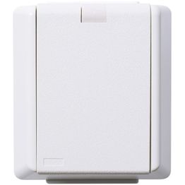 Pistorasia ELKO RS Nordic 1-osainen kannella IP44 RL kirkkaan valkoinen