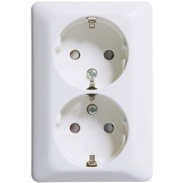 Pistorasia ELKO RS Nordic 2-osainen 1X JL kirkkaan valkoinen