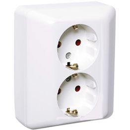 Pistorasia ELKO RS Nordic 2-osainen kehys UAR "saneeraus" kirkkaan valkoinen