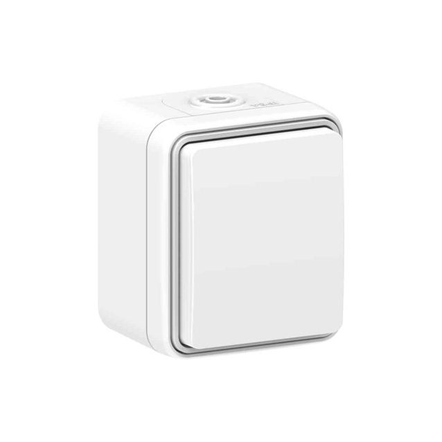 Pistorasia Gelia Connect 2 Home 1 osainen 16A IP54 pinta asenuus valkoinen