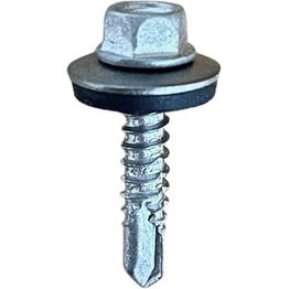 Poraruuvi Keraplast, 5.5x38mm, Ø16 mm prikka, RST