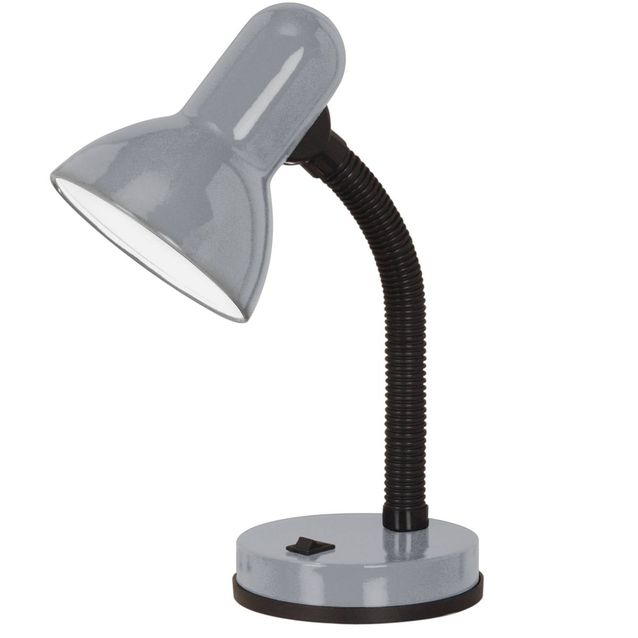 Pöytävalaisin Eglo Basic 1 E27 hopea