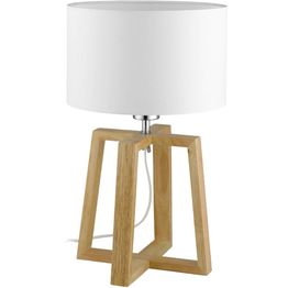 Pöytävalaisin Eglo Chietino 1 44cm valkoinen/puu