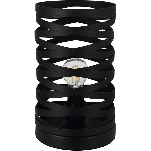 Pöytävalaisin Eglo Cremella Ø18cm E27 musta