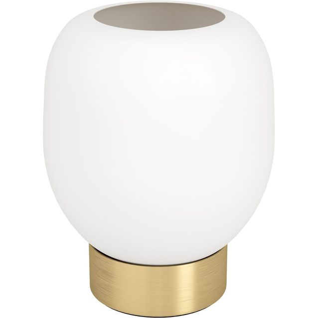 Pöytävalaisin Eglo Manzanares 40W 14 5x18cm kulta valkoinen